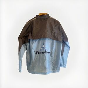 Disney Parks Packable Stowable Windbreaker Jacket in Bag Rain Gear Womens M